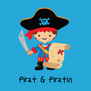 Motto Kindergeburtstag - Pirat und Piratin