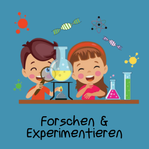 Motto Kindergeburtstag - Forschen und Experimentieren