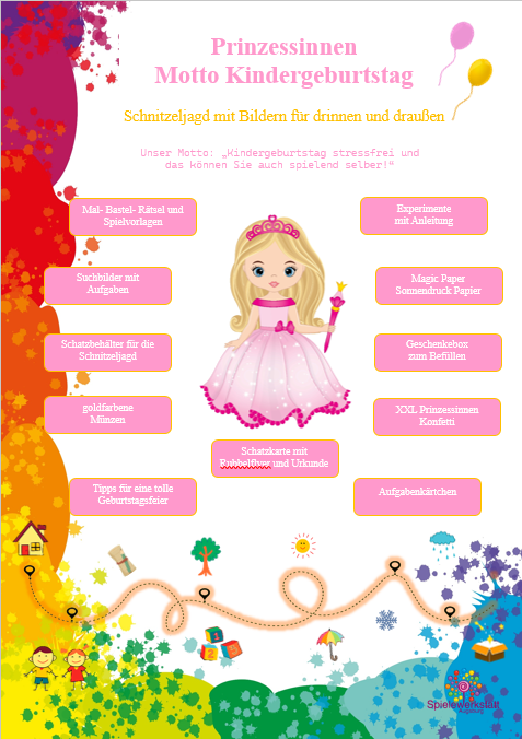 Motto Kindergeburtstag - Prinz und Prinzessin – Bild 3