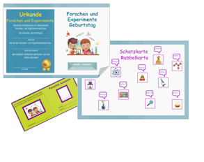 Flyer einzeln Forschen und Experimentieren